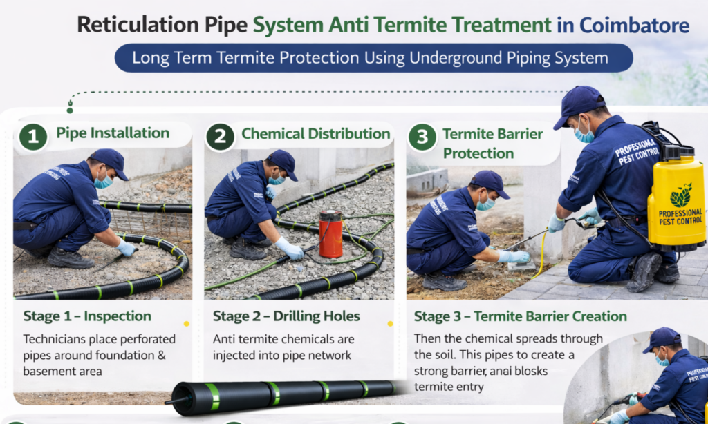 Reticulation Pipe System Anti Termite